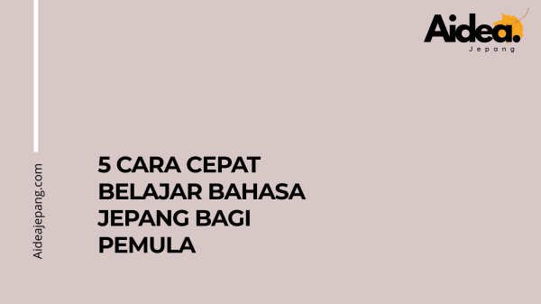 belajar bahasa jepang