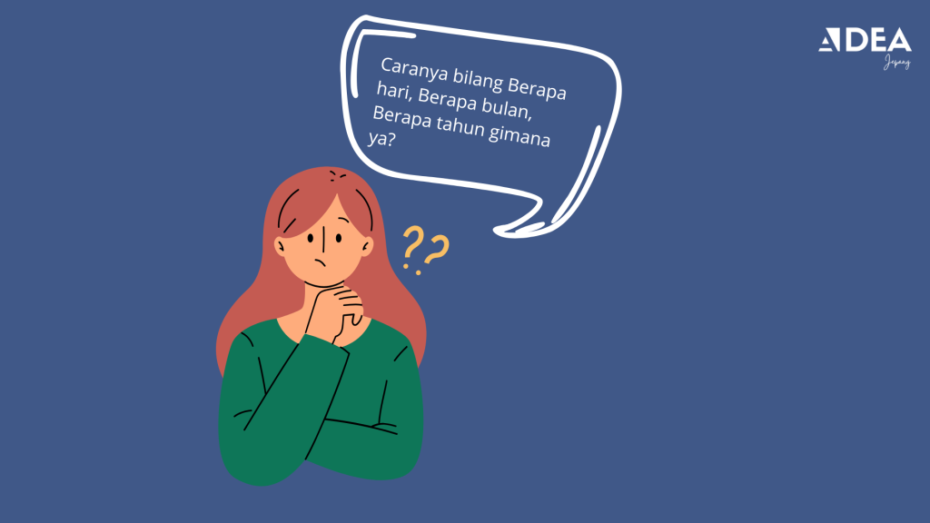 jangka waktu dalam bahasa jepang