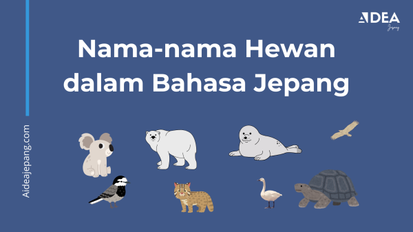 nama hewan dalam bahasa jepang