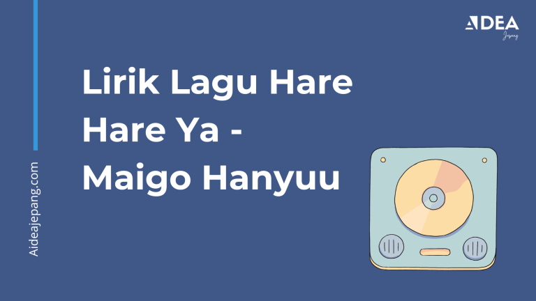 Lagu Hare Hare Ya